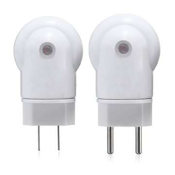 AC110-240V E27 Microwave Radar Human Body Sensor Bulb Lamp Socket Holder EU US Plug (PLUG: EUPLUG)
