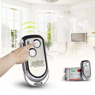 AC180-245V JG-2S One Channel 433Mhz Wireless Remote Control Light Switch for Incandescent Lamp LED L
