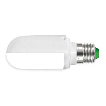 AC220V E27 2.5W 5W LED Sensor Light Bulb Rotation 360 Beam Angle... (WATT: 5W | COLOR.: PUREWHITE)