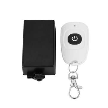 AC220V Mini RF Wireless Light Switch Relay Receiver Transmitter Remote Controller ... (TYPE: K10PRO)