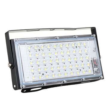 AC85-265V 50W Outdoor LED Flood Light Waterpo... (SHELL COLOR: BLACKSHELL | LIGHT COLOR: WHITELIGHT)