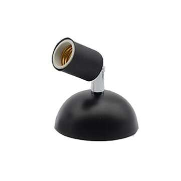 AC85-265V E27 Screw Base Socket Rotating Ceiling Light Holder Fixture Universal L... (COLOR.: WHITE)