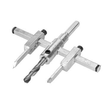 Adjust Wood Circle Hole Saw Cutter For Woodworking DIY (SIZE: 130)