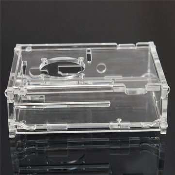 Acrylic Shell With Two Heat Sink For Raspberry Pi 2 Model B & RPI B+