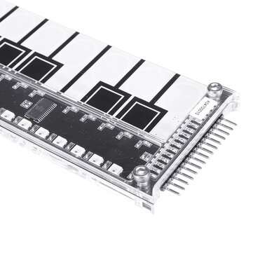 Acrylic Electronic Piano Board with RGB LED Light TS20 I2C STEM M5Stack for Arduino - products tha