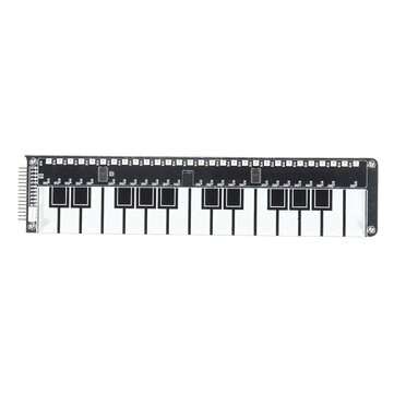 Acrylic Electronic Piano Board with RGB LED Light TS20 I2C STEM M5Stack for Arduino - products tha