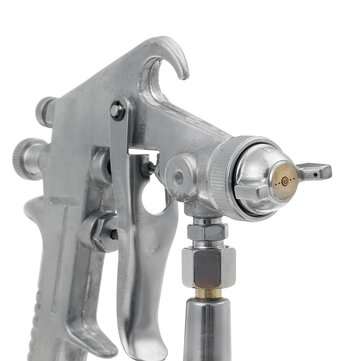 Aiir Powered Paint HVLP Spray Tool Gravity Feed Car Truck Sprayer Kit 1.5MM Nozzle