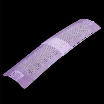 Air Conditioning Baffle Adjustable Foldable Air Conditioner Deflector Wind Shield (COLOR.: PURPLE)