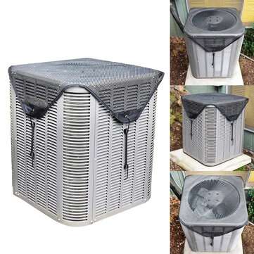 Air Conditioner Sturdy Covers All Season Universal Mesh Air Conditioner Cover for... (SIZE: 71*71CM)