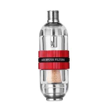 Airbrush Filters Spray Pen Tail Water Air Separator Strainer Little Water Separat... (COLOR.: BLACK)