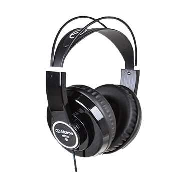 Alctron HP280 Wired Earphone Stereo 50MM Driver Noise Reduction Earbuds 3.5MM Adju... (COLOR: BLACK)