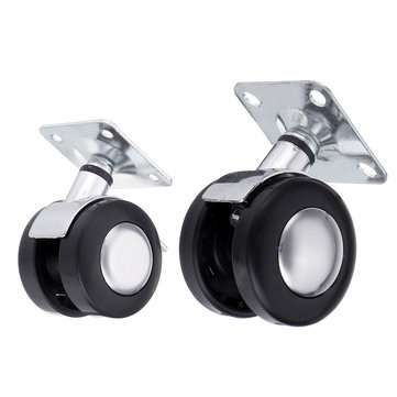 Alloy Wheel 1.5 Inch 2 Inch Furniture Sofa Caster Swivel Chair Wheels Replacement (SIZE: 1.5)
