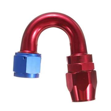 Aluminum 180 Degree Racing Swivel Hose End Fitting AN4-AN12 (NO.: 4)