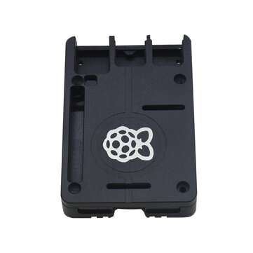 Aluminum Alloy Case Ultra-thin CNC Metal Shell Passive Cooling Black Enclosure Box for Raspberry Pi