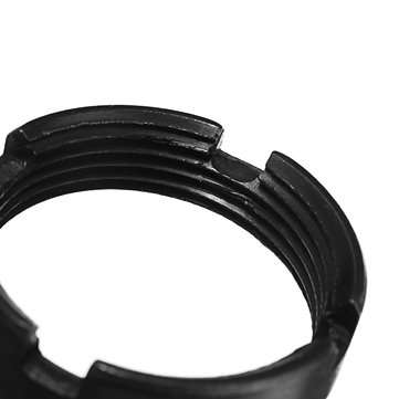 Aluminum Alloy Mil-Spec Castle Nut Lock Collapsible Stock 5.56/223 Back Cap Nut