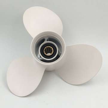 Aluminum Outboard Propeller 11 1/8 x 13 For Yamaha 25-60HP 69W-45945-00-EL