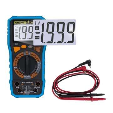 ANENG AN819C Digital Multimeter LCD AC/DC Ammeter Resistance Capacitance Tester  (COLOR.: BLUE)