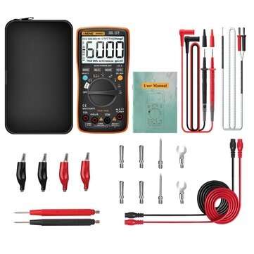 ANENG AN9002 bluetooth Digital Multimeter 6000 Counts Professional Multimetro Tr... (COLOR.: ORANGE)