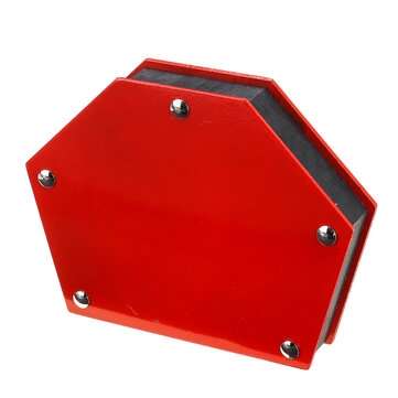 Angle Soldering Locator Magnetic Welding Locator Corner Welder Welding Fixing Tool (SIZE: L)