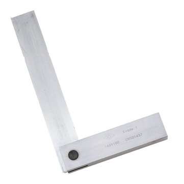 Angular Wide Seat Ruler 90 Degree Right Angle Ruler 1 Grade Square Ruler for Prof... (SIZE: 63X40MM)