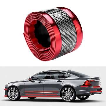 Anti-collision Car Door Carbon Fiber Protective Sticker Plate Universal (WIDTH: 5MM)