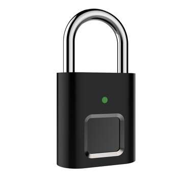 Anytek L34 MINI Fingerprint Lock Rectangular Intelligent Automatic Fingerprint Lock Padlock Intellig