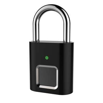 Anytek L34 MINI Fingerprint Lock Rectangular Intelligent Automatic Fingerprint Lock Padlock Intellig