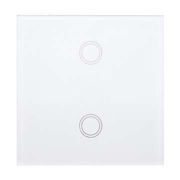 Aodu 433MHz White 1 2 3 Channel 86 Wall Touch Remote Control Switch Wireless RF Tr... (CHANNEL: 2CH)