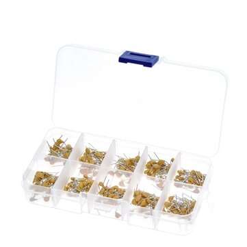 AOQDQDQD 300pcs 10Value 50V 10PF 20PF 30PF 47PF 56PF 68PF 100PF 1NF 10NF 100NF Multilayer Ceramic
