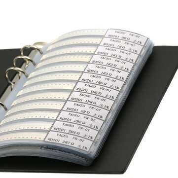 AOQDQDQD 4250PCS 0805 SMD Resistor Sample Book 1% Tolerance 170valuesx25pcs=4250pcs Resistor Kit 0