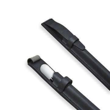 Apple Pencil Case PU Pencil Protective Cover Skin for Apple Pencil 1st 2nd Genera... (COLOR.: BLACK)