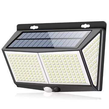 ARILUX 468LED Solar Light Sunlight Waterproof Street Exterior Wall Lamp PIR Motion Sensor Night Secu