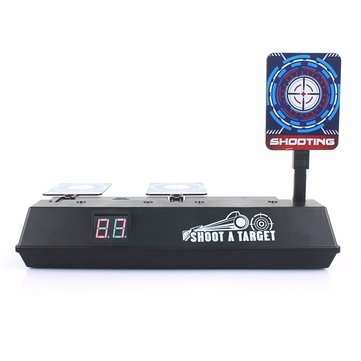 Auto-Reset Electric Scoring Shooting Target with Light and Sound Scoring Practice Target for Nerf To