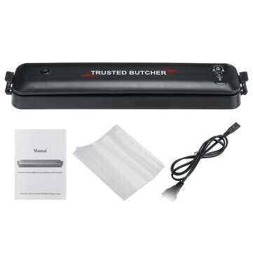 Automatic Food Vacuum Packaging Machine Household Vacuum Food Storage Sealer (PLUG: EUPLUG)