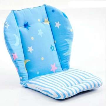 Baby High Chair Cushion Cover Kids Children Booster Mats Pads Feeding Chair Cushion... (COLOR: BLUE)