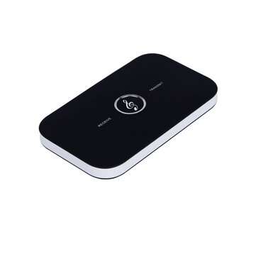 B6 bluetooth 5.0 Audio Receiver Transmitter 2 In 1 AUX RCA USB 3.5mm Jack Stereo ... (COLOR.: BLACK)