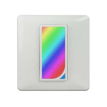 Bakeey 10A DIY RGB Scene EU Type Smart WIFI Switch Tuya APP Remote Control Timing Wall Touch  Switch