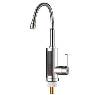 Bakeey 3300W Electric Heating Faucet 2S Heating LED Ambient Light Temperature Disp... (PLUG: EUPLUG)