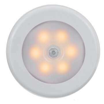 Bakeey 6LED Human Body Induction Light Sensitive Response Night Light Motion Ca... (TYPE: WARMLIGHT)