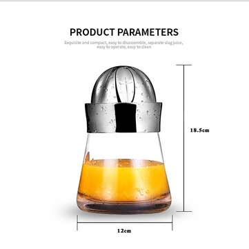 Bakeey 700ML 304 Stainless Steel Manual Juicer Lemon Clip Fruit juicer Baby Juicer Multifunctional K