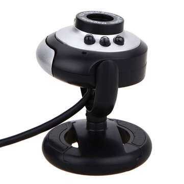 Bakeey 720P USB Computer Video Camera 6 LED Lights 30W Webcast Webcam Video Conference Camera Built-