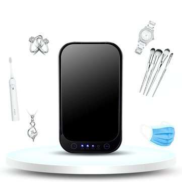 Bakeey A01 Multi-functional Double UV Watch Disinfection Phone Sterili... (NO.: NO.1 | COLOR: WHITE)