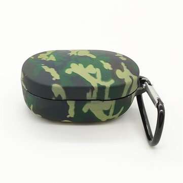 Bakeey Airdots Wireless bluetooth Earphone Case Headset Camouflage Cover Headphon... (COLOR.: GREEN)