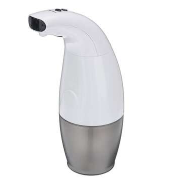 Bakeey Automatic Foam Soap Dispenser Washing Smart Sensor Children`s Household Han... (COLOR: BROWN)