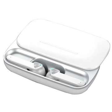 Bakeey BE36 TWS bluetooth 5.0 Tap Touch Sports Earphone Headphones with Slide Cha... (COLOR.: WHITE)