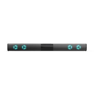 Bakeey BS-28E 20W bluetooth Speaker RGB Light Soundbar Home Theater Wall Speaker C... (COLOR: BLACK)