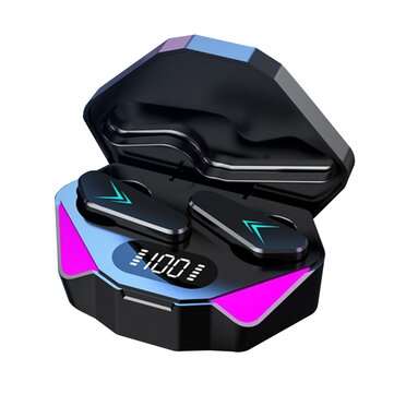 Bakeey G02 Mini Headset bluetooth Headphone Wireless Stereo Gaming Earbuds with HI... (COLOR: BLACK)