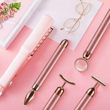 Bakeey Four-in-one Massage Stick Beauty Instrument Eye Massage Stick Ball Electric Massager Beauty E
