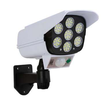 Bakeey LED Solar Simulation Monitor Anti-thief Lamp Remote Control Virtual Camera Sensor Street lamp