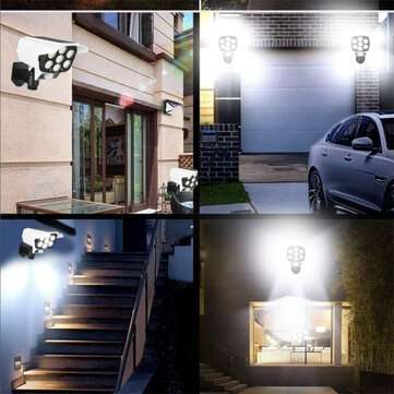 Bakeey LED Solar Simulation Monitor Anti-thief Lamp Remote Control Virtual Camera Sensor Street lamp